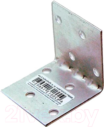 Уголок крепежный Rock Solid Connection RKMP8 Монтажный 80x80x60x1.5мм 413807-20