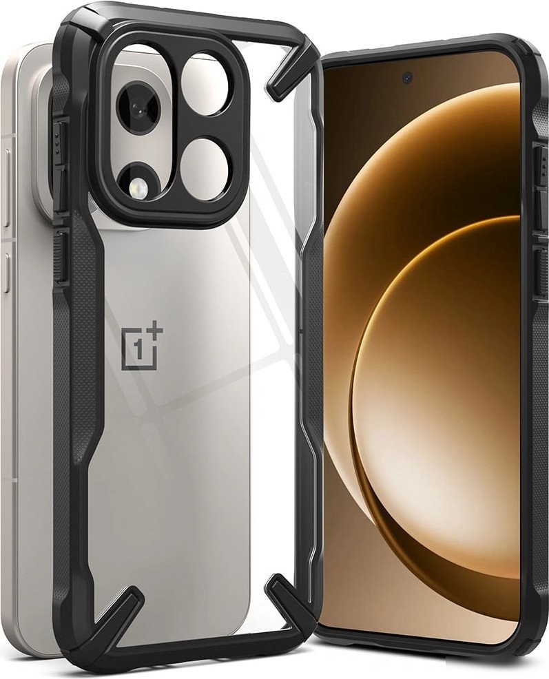 Чехол для телефона Ringke Fusion X для OnePlus 15 (Black)