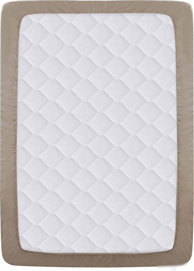 Постельное белье DO&CO Soft на резинке 180x200x30 12123 (коричневый)