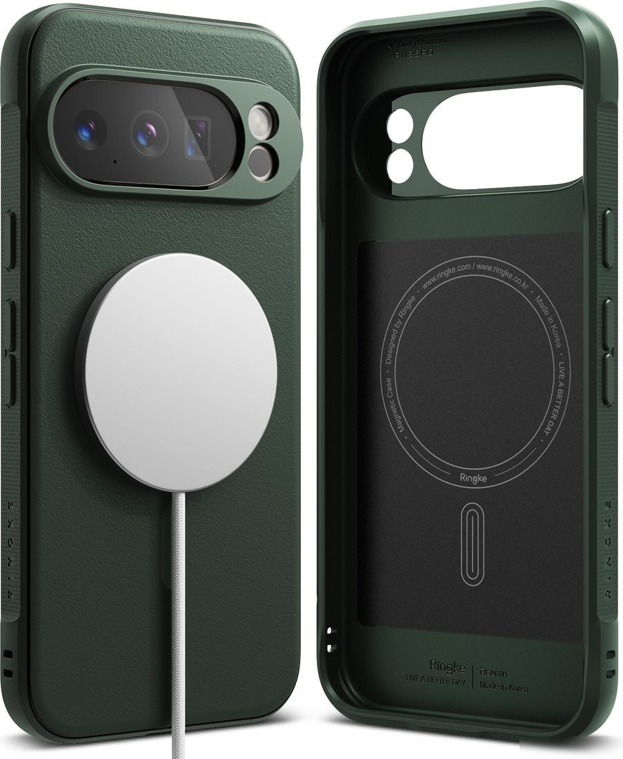 Чехол для телефона Ringke Onyx Magnetic для Pixel 10 Pro XL (Dark Green)