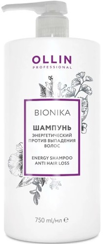 Шампунь Ollin Professional BioNika Энергетический против выпадения волос 750 мл