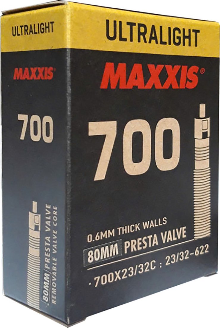 Велокамера Maxxis Ultralight 700x23/32C 80мм EIB00251200