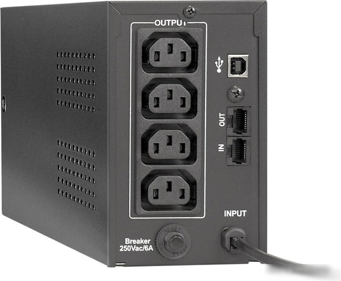 Источник бесперебойного питания ExeGate Power Smart ULB-850.LCD.AVR.C13.RJ.USB
