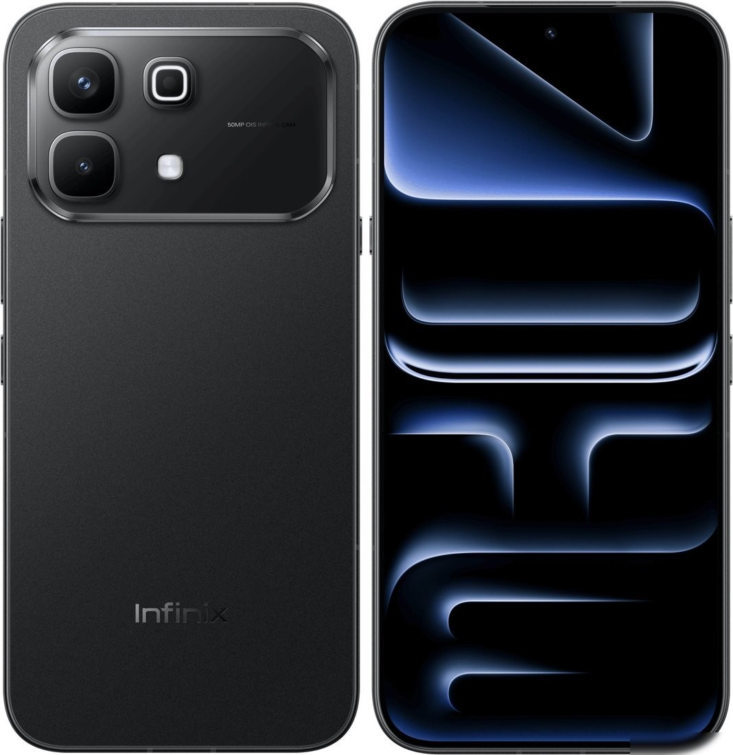 Телефон Infinix Note 60 X6879 8GB/256GB (полуночный черный)