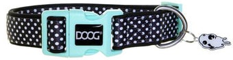 Ошейник Doog Pongo COLN3-XS (черный/бирюзовый)