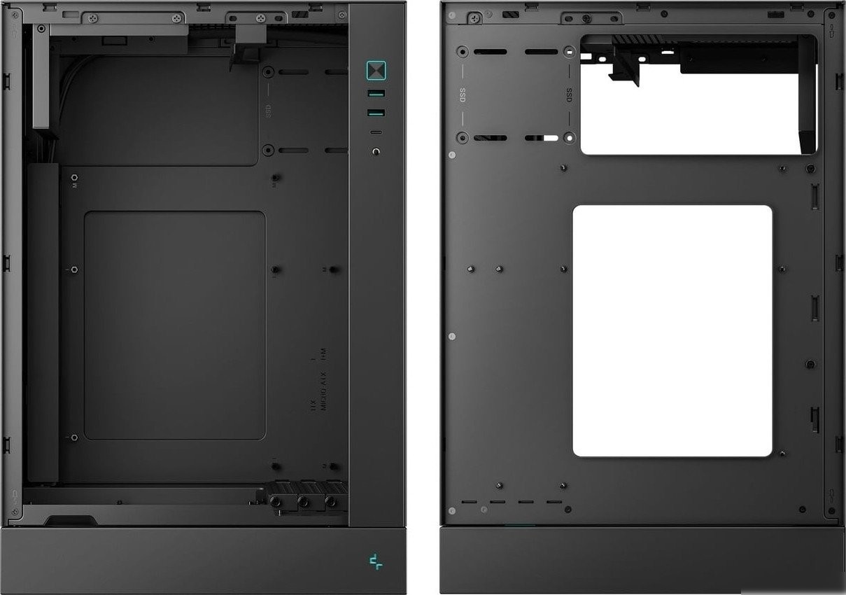 Корпус DeepCool CH170 Plus R-CH170-BKNGM0-G