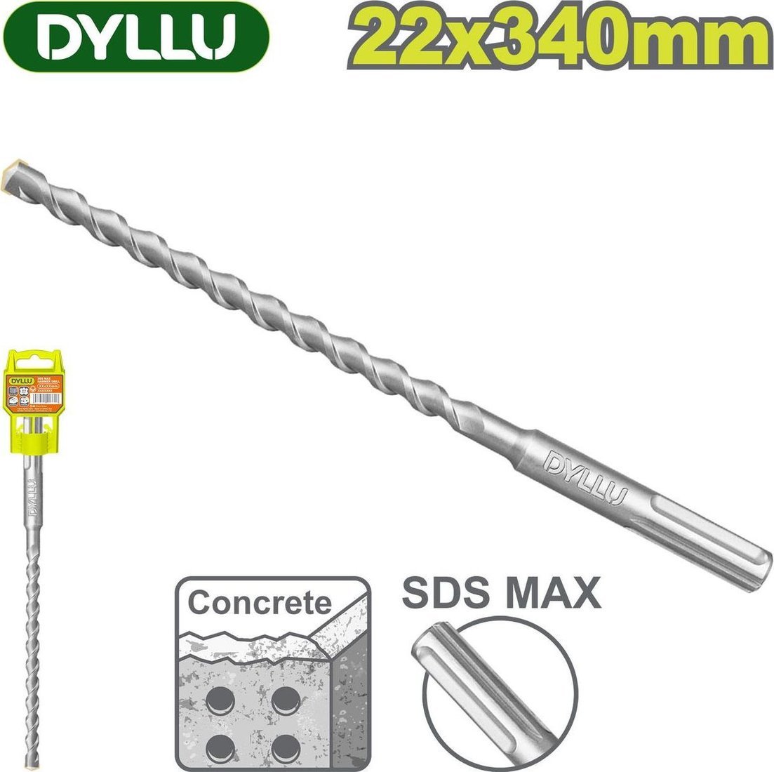 Бур Dyllu DTHD02234