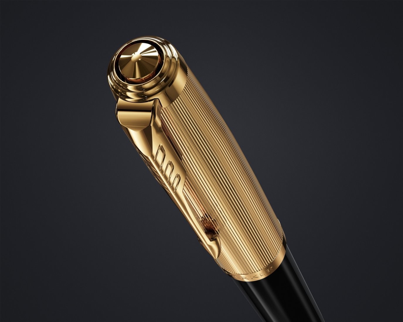 Ручка шариковая Parker 51 Deluxe Black GT 2123513