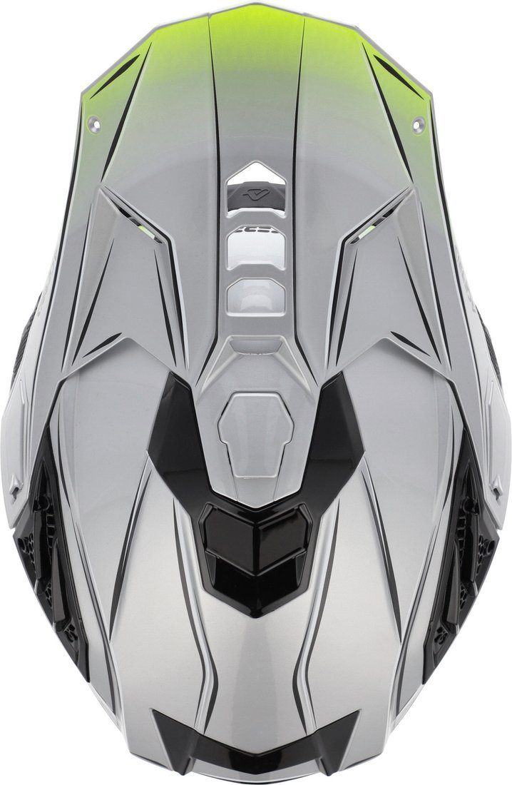 Мотошлем Acerbis Airstrike-X 0026905.290.068 (XL, серый/желтый)