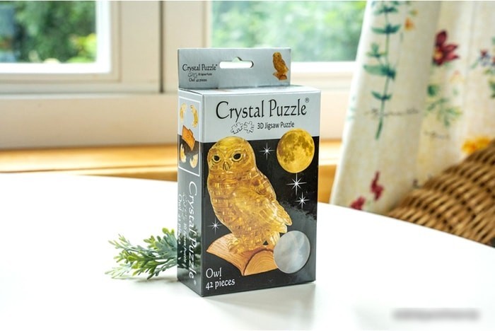 3Д-пазл Crystal Puzzle Сова 90247