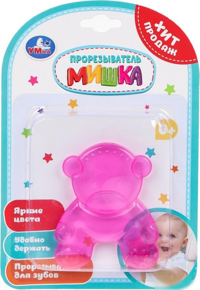 Прорезыватель Умка Мишка 2306M0136-R