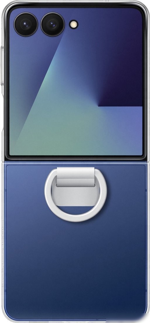 Чехол для телефона Samsung Ring Case для Samsung Galaxy Z Flip7 (прозрачный)