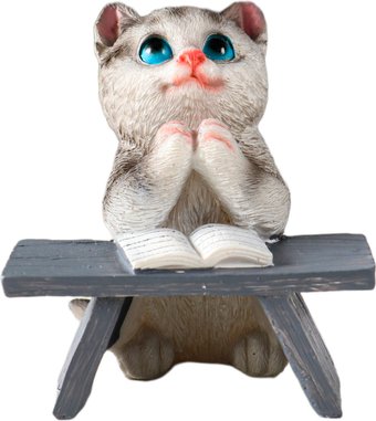 Статуэтка Sima-Land Котик с книгой за партой 10904399