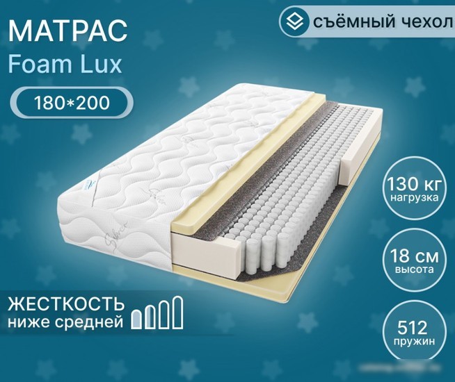 Матрас Seven Dreams Foam Lux 415426 (180x200)