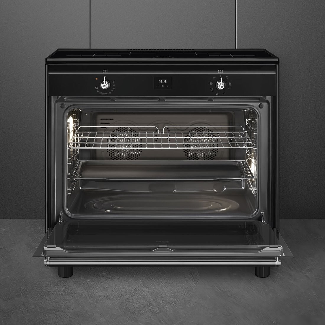 Кухонная плита Smeg CX91IMBL