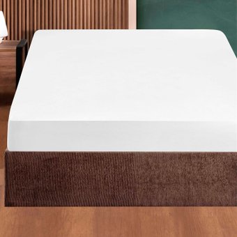 Постельное белье DO&CO Soft на резинке 90x200x30 12121 (белый)