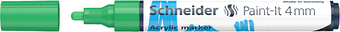 Маркер художественный Schneider Paint-It 320 120204 (зеленый)
