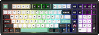 Клавиатура Ajazz AK980 V2 (черный/белый/бирюзовый, Ajazz Flying Fish)