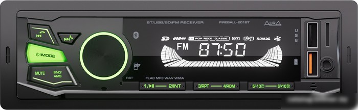 USB-магнитола Aura Fireball-201BT