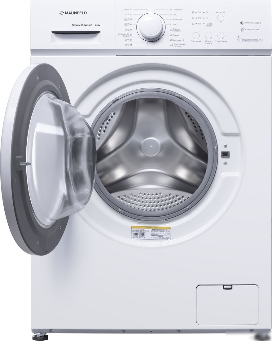 Стиральная машина MAUNFELD MFWM106WH051