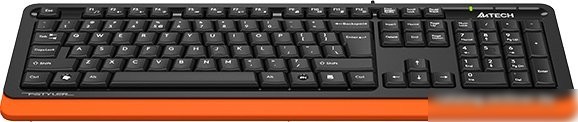 Клавиатура A4Tech Fstyler FKS10 (черный/оранжевый)