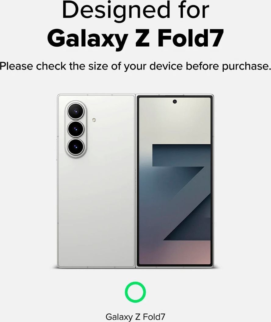 Чехол для телефона Ringke Fusion Magnetic для Galaxy Z Fold 7 Clear