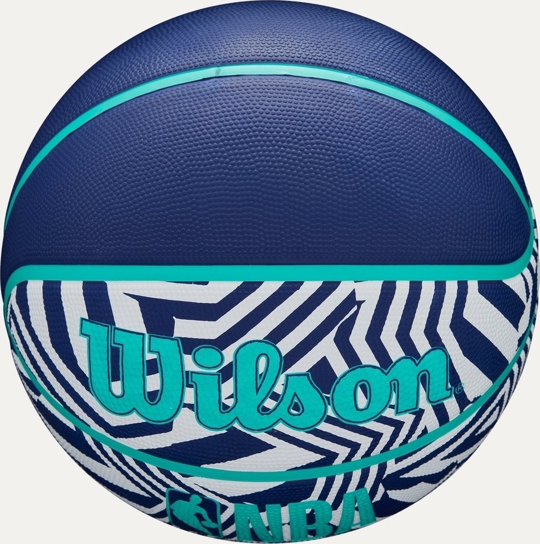 Баскетбольный мяч Wilson NBA DRV Plus Camo Indigo WZ3016102XB6 (6 размер)