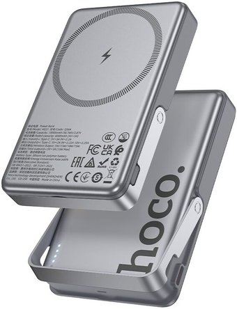 Внешний аккумулятор Hoco Q36A 10000mAh (металлик)