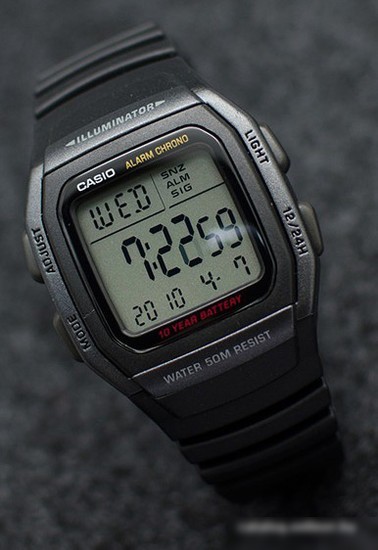Наручные часы Casio W-96H-1B