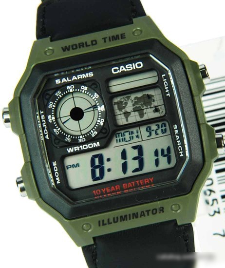 Наручные часы Casio AE-1200WHB-3B
