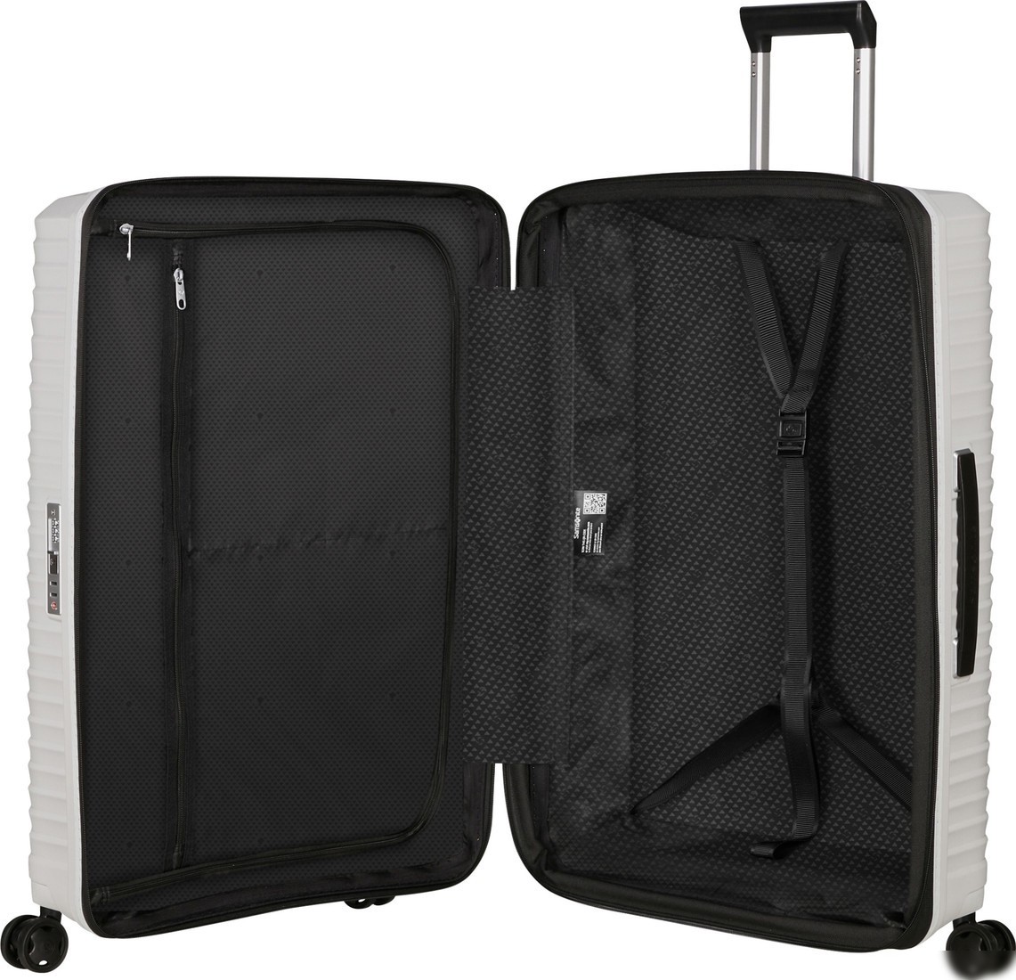Чемодан-спиннер Samsonite Upscape Cloud White 81 см