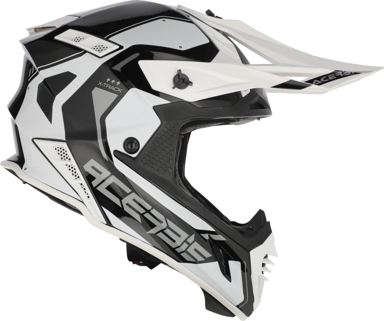 Мотошлем Acerbis X-Track 22-06 0025032.726.068 (XL, черный/белый 2)