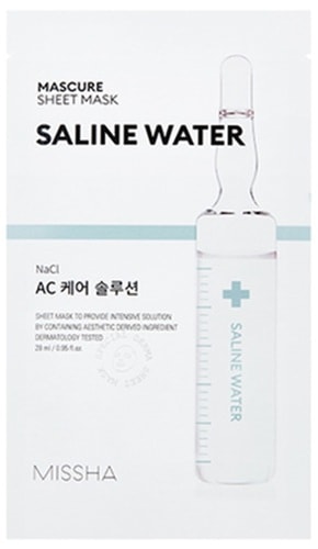 Missha Маска Mascure AC Care Solution Sheet Mask Saline Water 28 мл