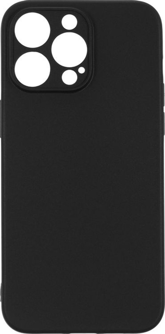 Чехол для телефона BoraSCO Silicone Case для Apple iPhone 15 Pro Max 72415 (черный)