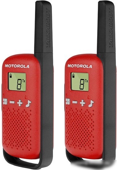 Портативная радиостанция Motorola Talkabout T42 (красный)