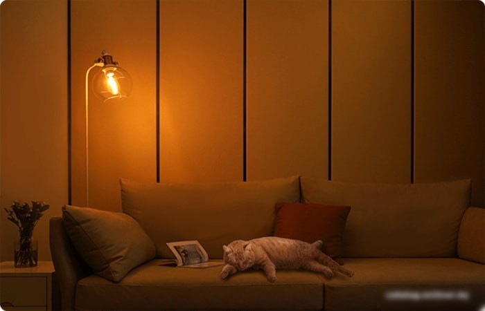 Светодиодная лампочка Yeelight Smart LED Filament Bulb ST64 YLDP23YL E27 6 Вт 2700K