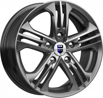 Литые диски K&K Trinity 15x6" 5x114.3мм DIA 67.1мм ET 46мм Дарк платинум