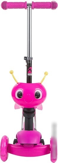 Самокат Novatrack Disco-kids Saddle 2019 120S.DISCOKIDS.PN9 (розовый)