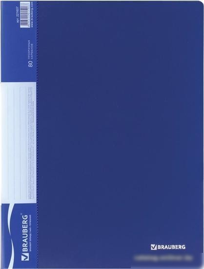 Папка для бумаг BRAUBERG 221607 (синий)