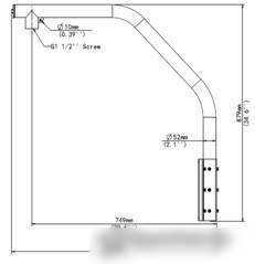 Кронштейн Uniview TR-WE45-B-IN