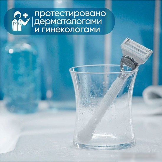 Сменные кассеты для бритья Gillette Venus Satin Care (4 шт)