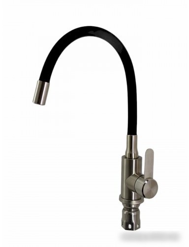 Кухонная мойка БелЭворс Mila R + смеситель W74004-2 + дозатор L405F (черный)