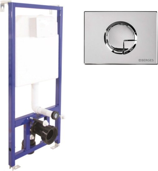 Инсталляция для унитаза Berges Wasserhaus Novum R3 040223