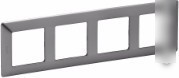 Рамка Legrand Valena Life 4 поста (сталь) Рамка Legrand Valena Life 4 поста (сталь)