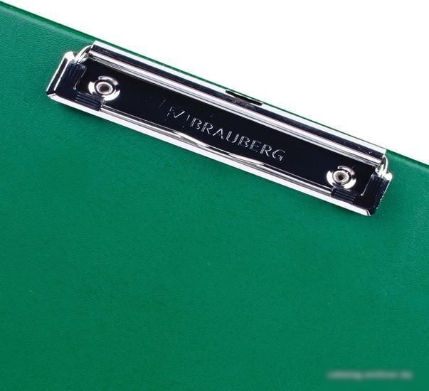 Планшет с зажимом BRAUBERG 232222 (зеленый)