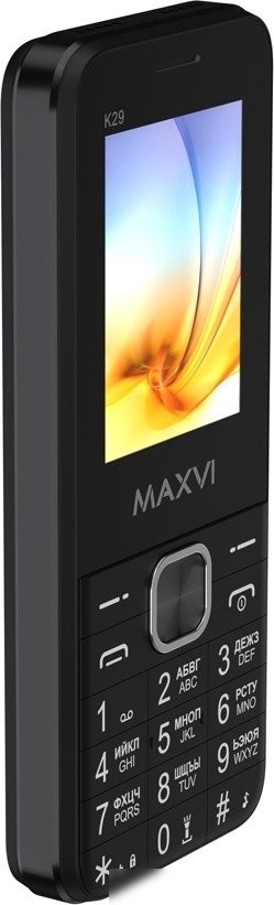 Кнопочный телефон Maxvi K29 (черный)