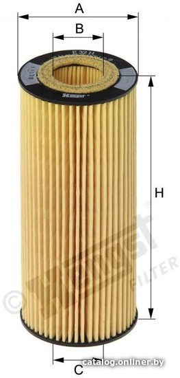 Масляный фильтр Hengst filter E32HD26 Масляный фильтр Hengst filter E32HD26