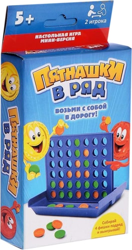 Настольная игра Лас Играс Пятнашки в ряд 2735285