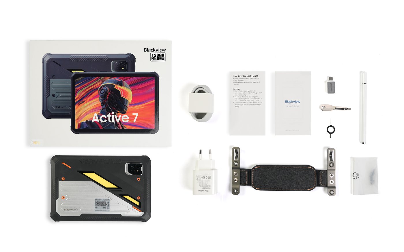 Планшет Blackview Active 7 LTE 6GB/128GB (черный)