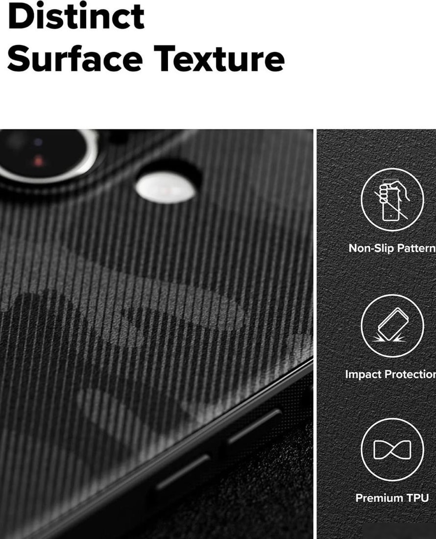 Чехол для телефона Ringke Onyx Magnetic для iPhone 17 Camo Black